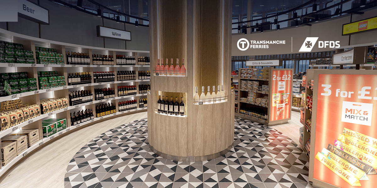Shopping onboard Newhaven-Dieppe