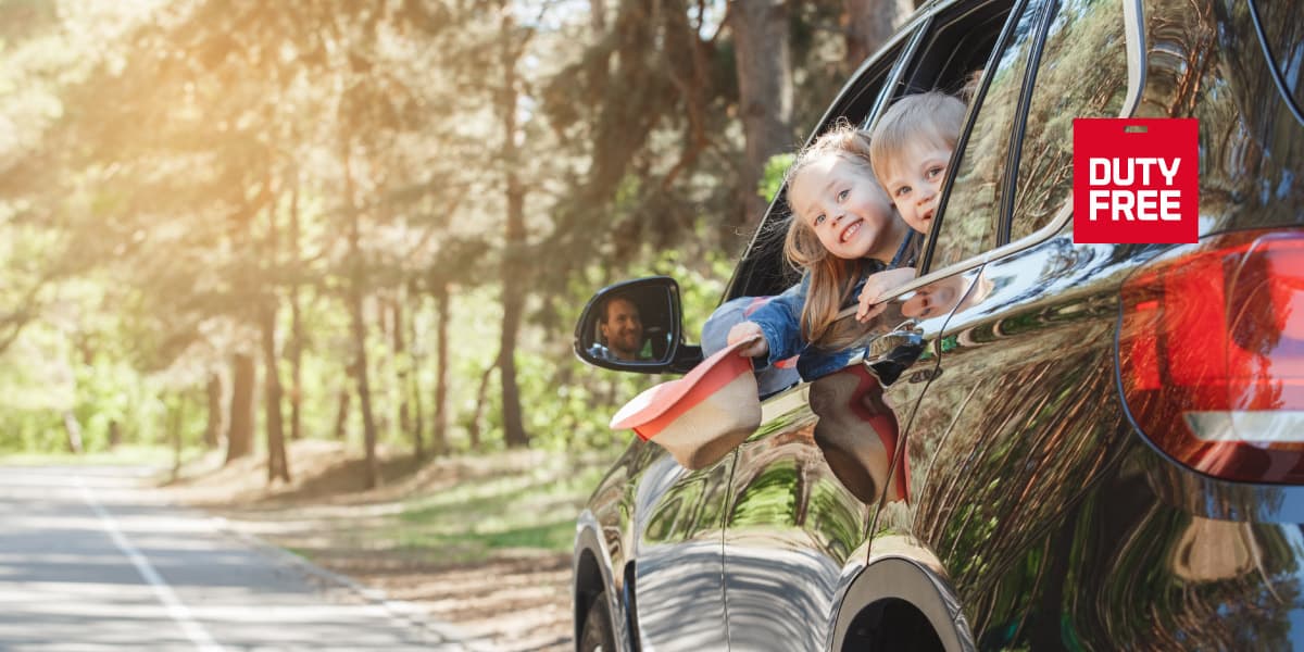 Amsterdam-Newcastle incl. duty free