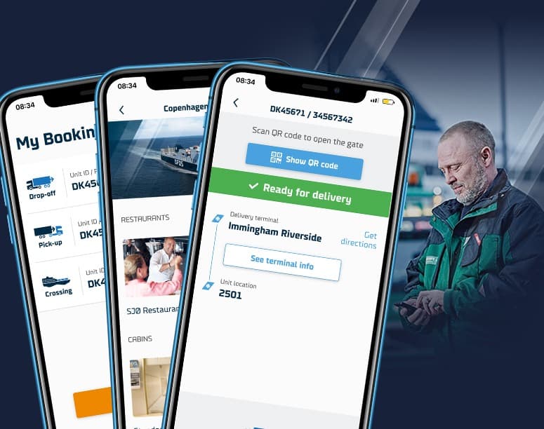 DFDSapp landing banner