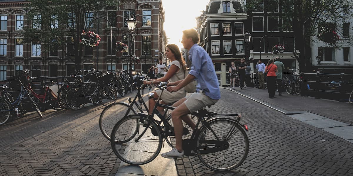 Couple in Amsterdam