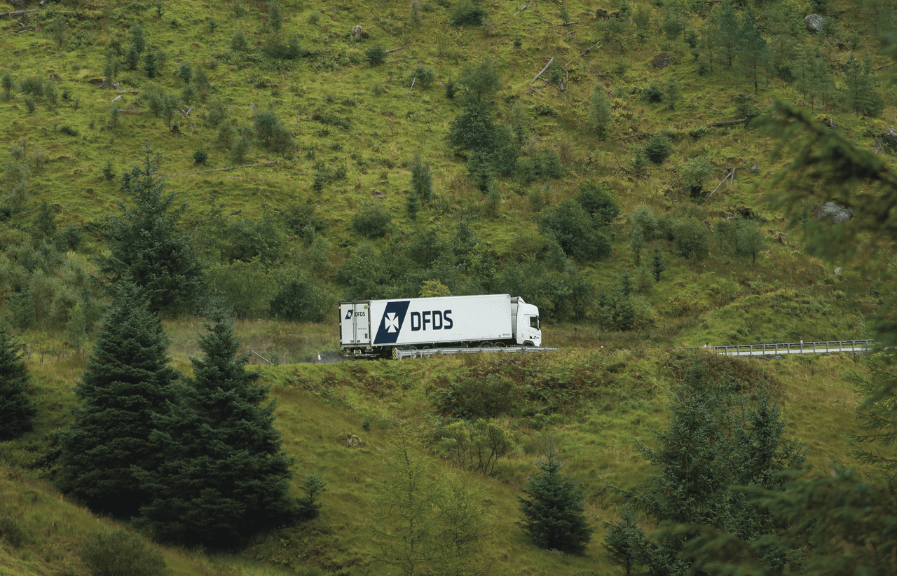 DFDS Refrigerated Transport, Page, Hero