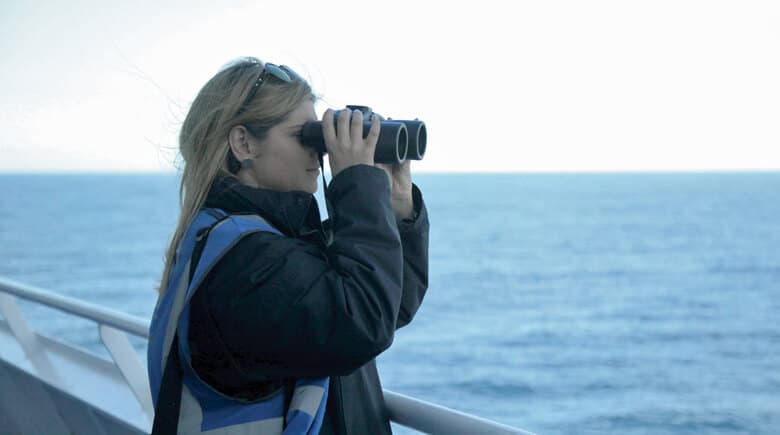 wildlife officer whale watching