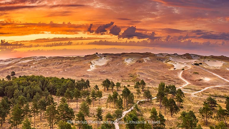 1st image dunes sunset