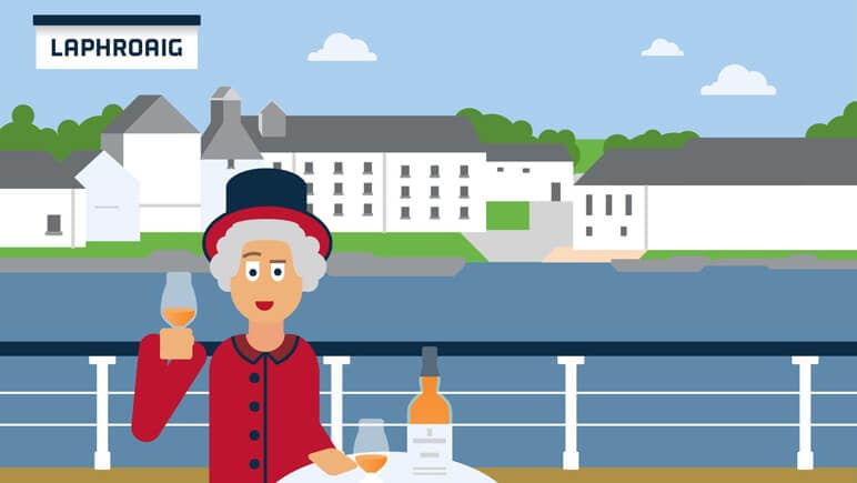 Whisky-Laphroaig co DFDS