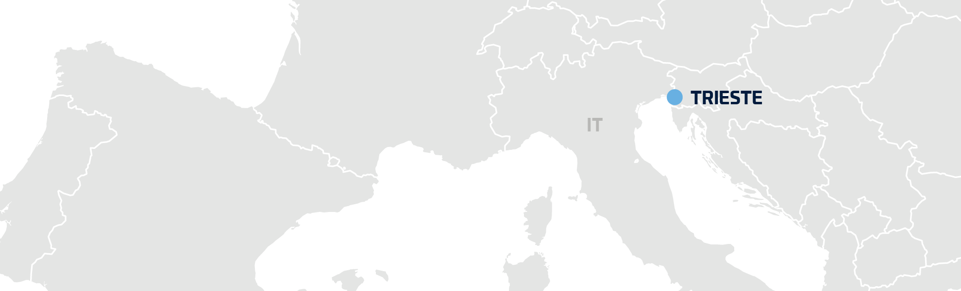 Terminal Trieste map