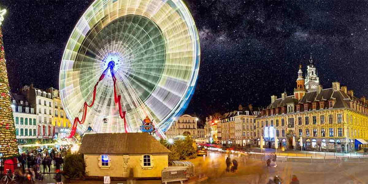 Christmas markets in Lille, France