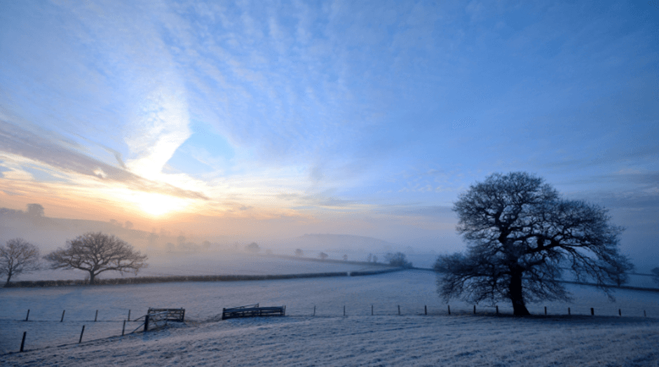 winter in the UK