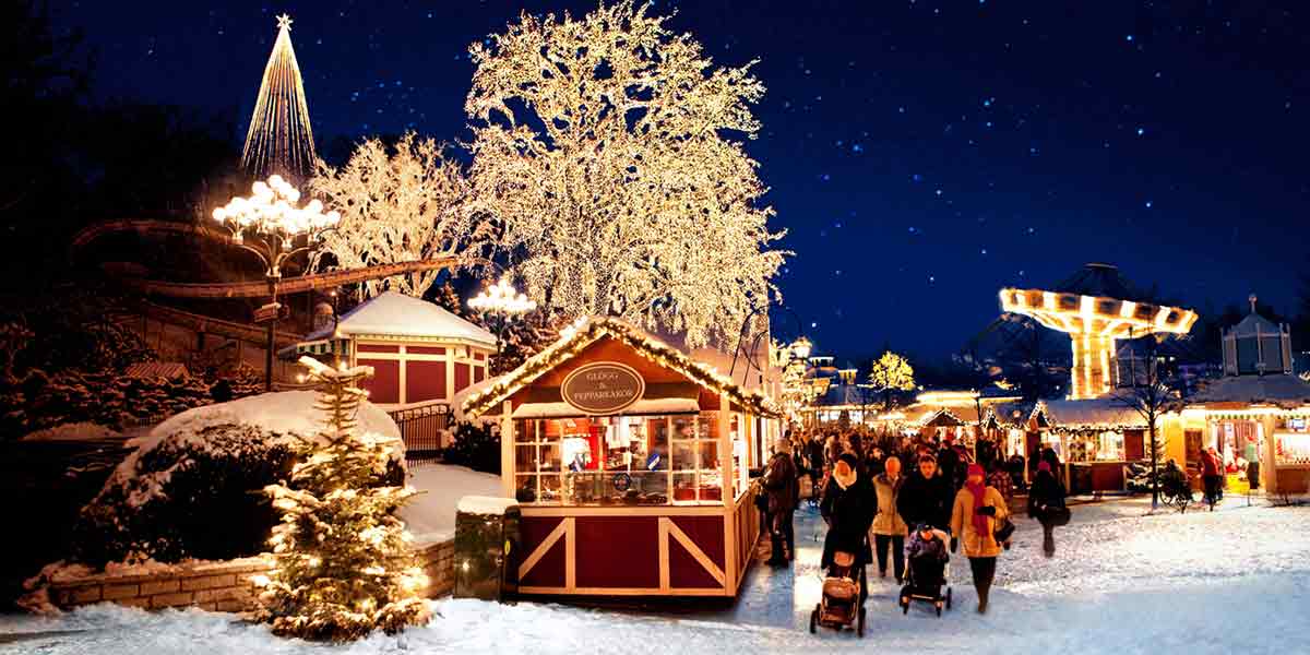 Christmas market in Gothenburg