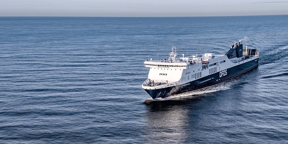 El ferry de DFDS Athena Seaways