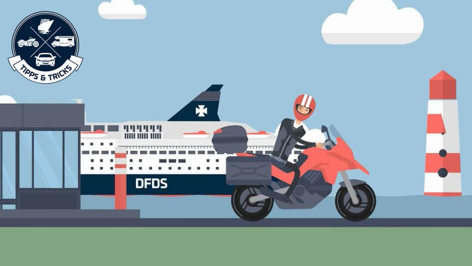 Motorrad Verzurren