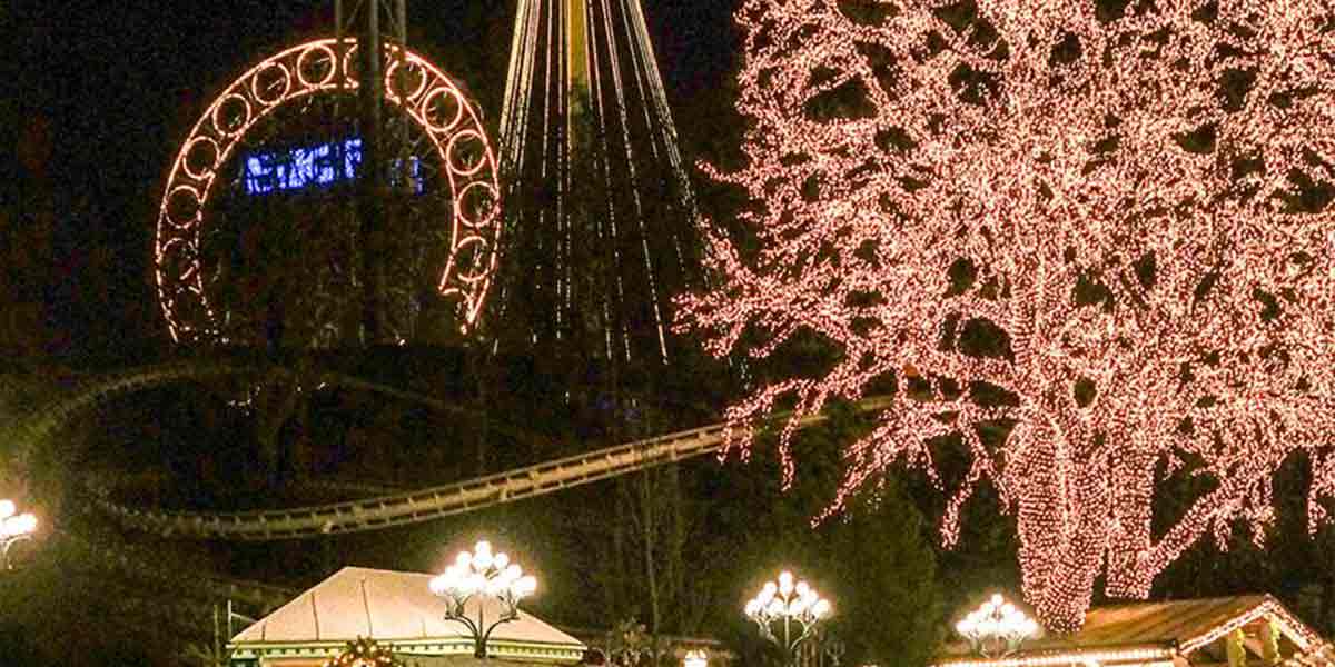 Christmas lights in Gothenburg