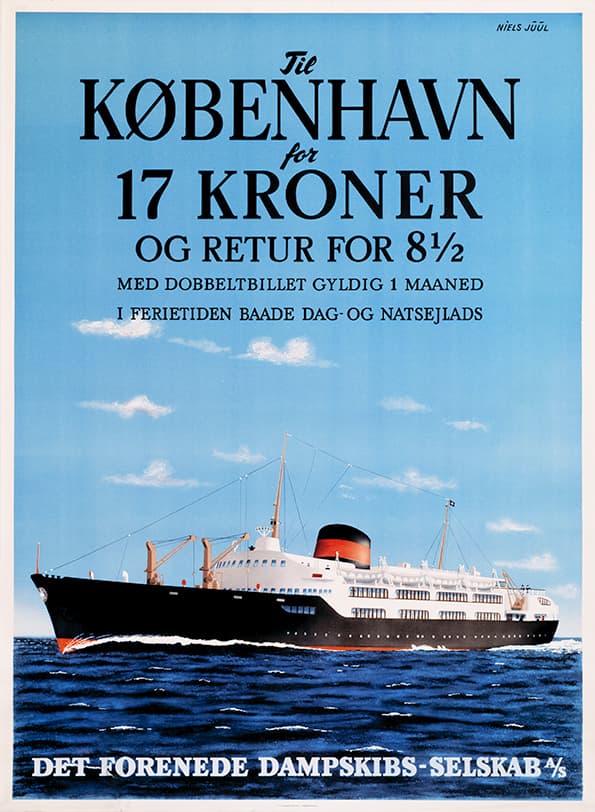 Til København for 17 kroner
