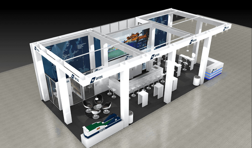 DFDS Stand at the Munich May digital conference