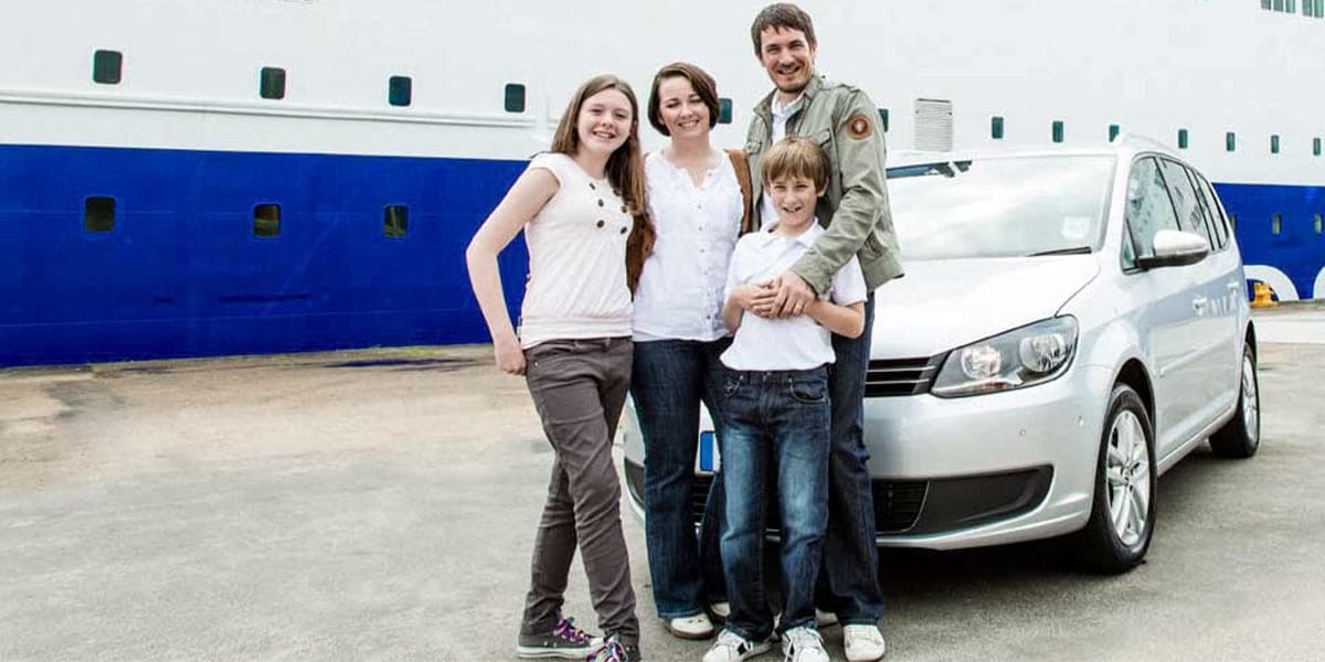 Travel with your car on DFDS ferries