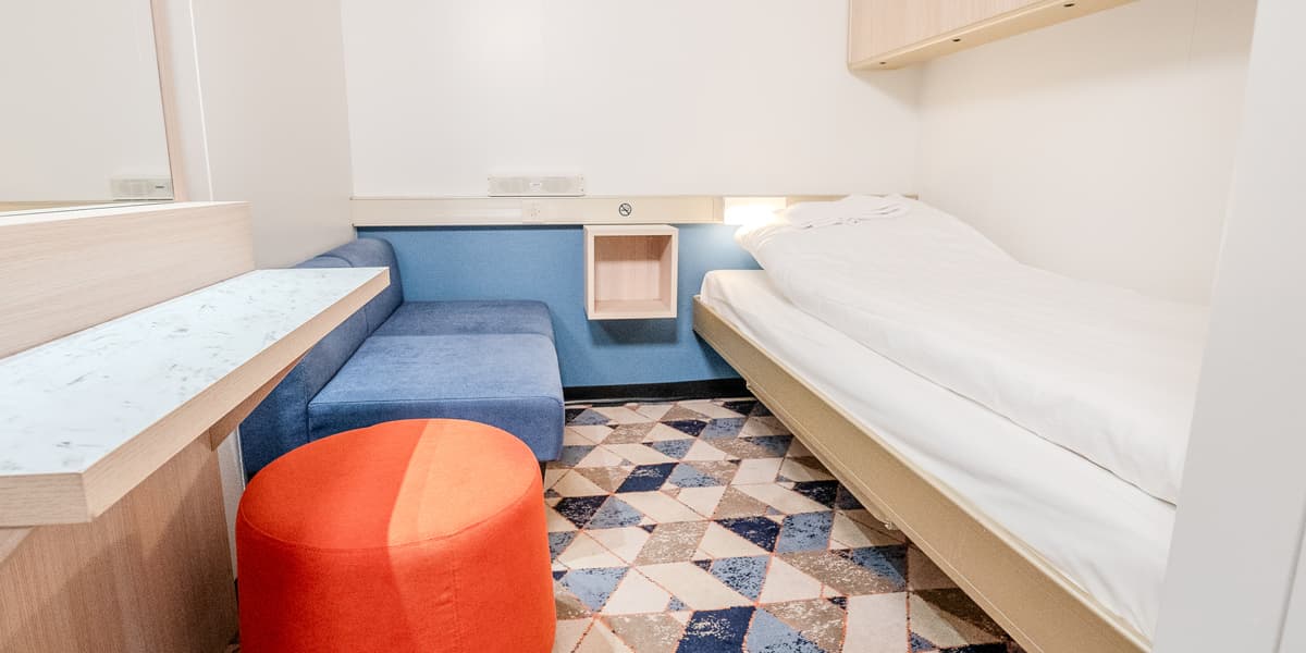 New Cabin Economy Cabin on Newcastle-Amsterdam ferry