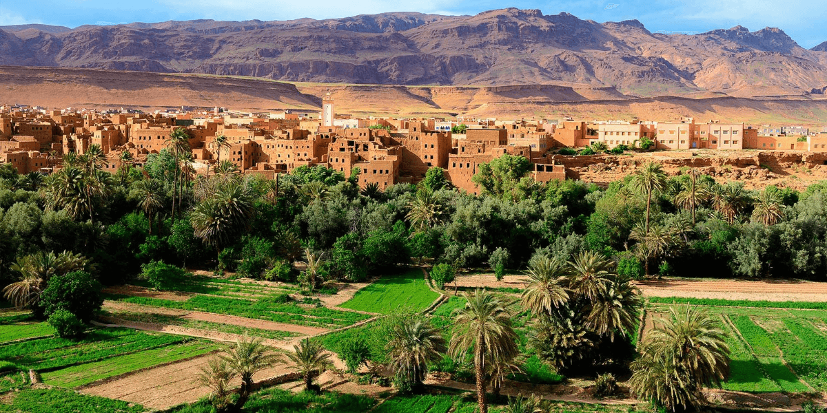 Tinghir Oasis, Morocco