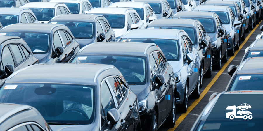 Automotive image with icon