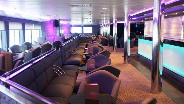 Columbus-Club neu-gestaltet co DFDS