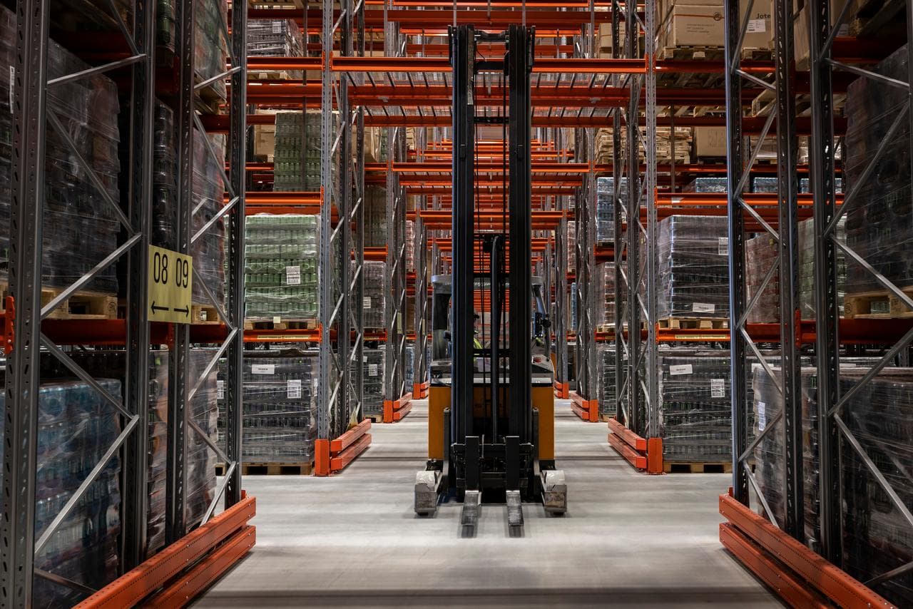 Interior of Bonded Warehouse