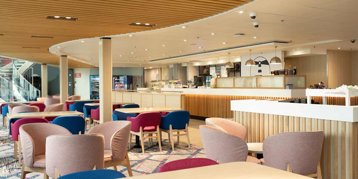 Lighthouse Cafe onboard Dover-France