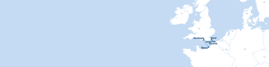 Channel routes | Freight shipping | Routes & schedules | DFDS (GB)