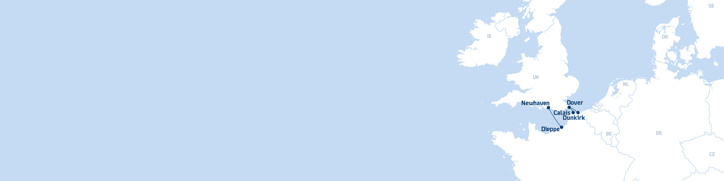 Channel routes | Freight shipping | Routes & schedules | DFDS (GB)